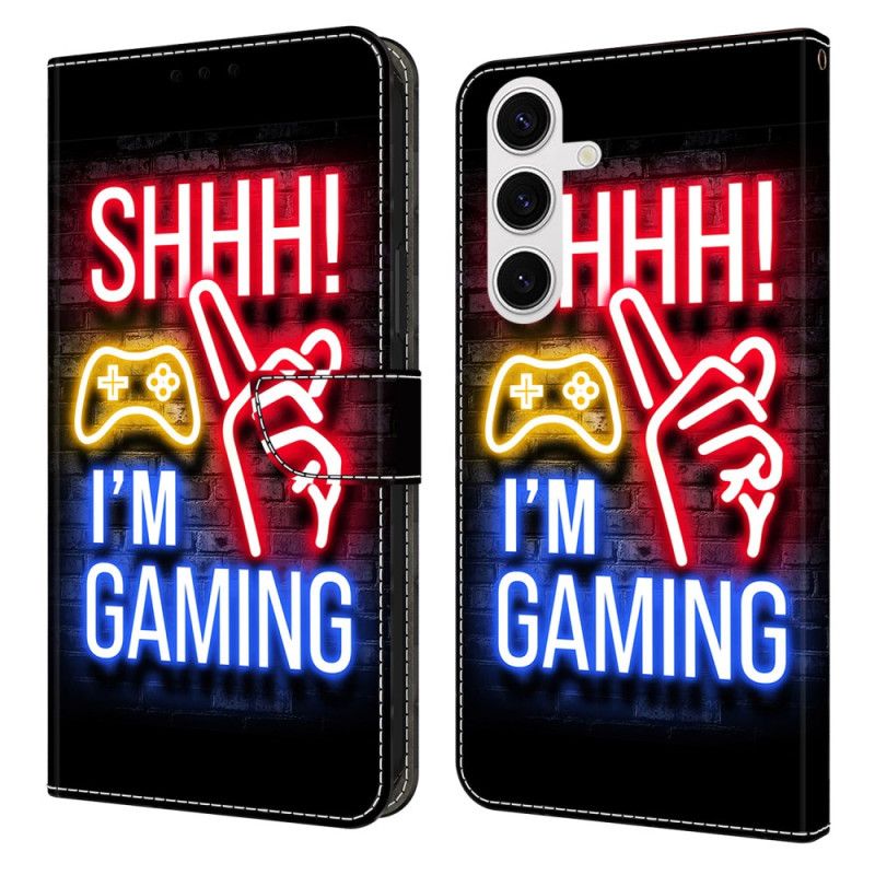 Folio Deksel Samsung Galaxy S26 Plus Neonmønster