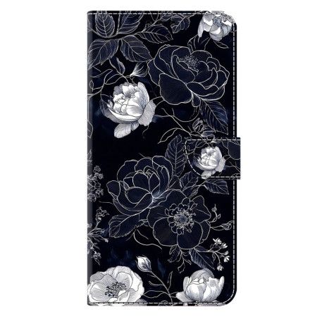 Folio Deksel Samsung Galaxy S26 Plus Vintage Blomstermønster Beskyttelse Deksel
