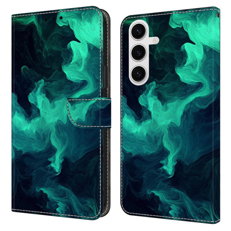 Folio Deksel Til Samsung Galaxy S26 Plus Grønn Røyk