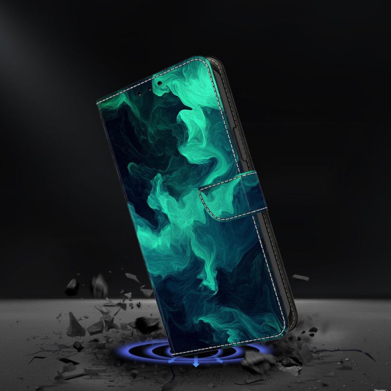 Folio Deksel Til Samsung Galaxy S26 Plus Grønn Røyk