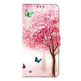 Folio Deksel Til Samsung Galaxy S26 Plus Kirsebærblomster