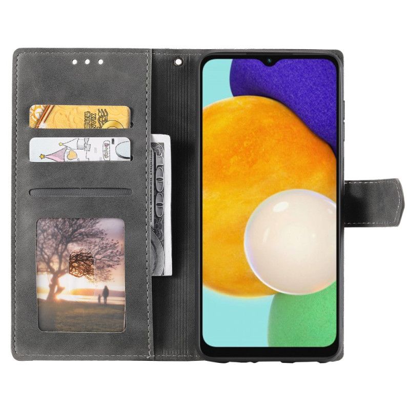 Folio Deksel Til Samsung Galaxy S26 Plus Tofarget Kunstskinn