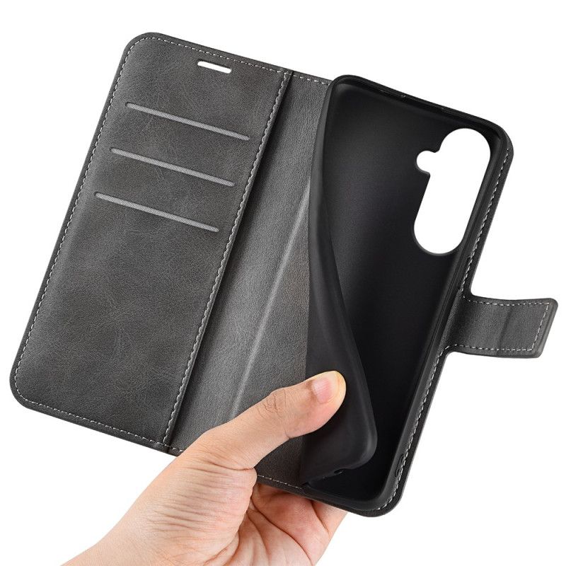 Lærdeksel Folio Deksel Samsung Galaxy S26 Plus Mobildeksel Lærstil