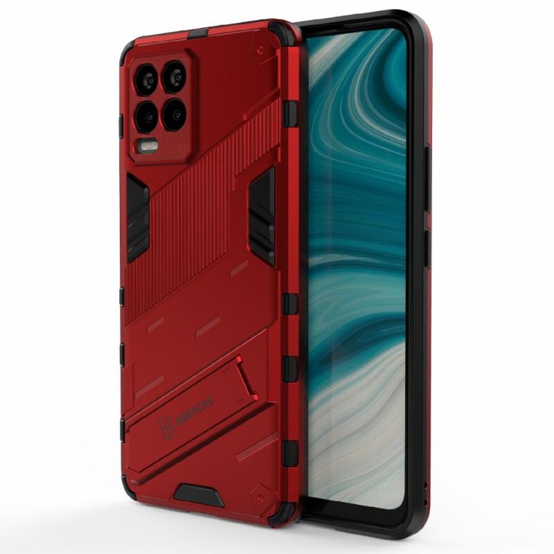 Deksel Til Realme 8 / 8 Pro Originalitet Hybrid Med Stativ