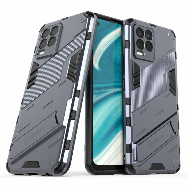 Deksel Til Realme 8 / 8 Pro Originalitet Hybrid Med Stativ