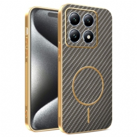 Deksel Til Xiaomi 15t Karbonfibertekstur