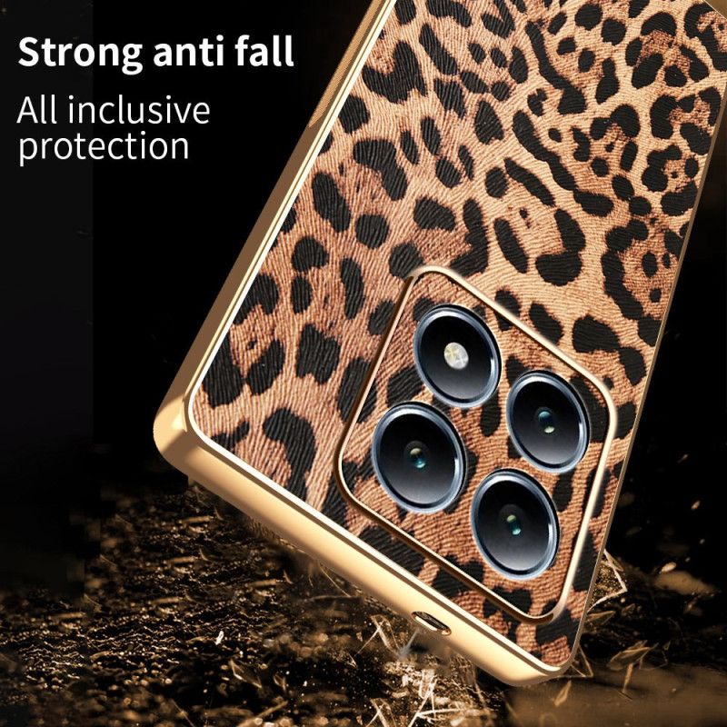 Deksel Xiaomi 15t Leopardmønster Beskyttelse Deksel
