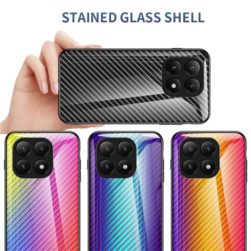 Deksel Xiaomi 15t Mobildeksel Herdet Glass I Karbonfiber