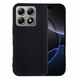 Deksel Xiaomi 15t Mobildeksel Svart Silikon