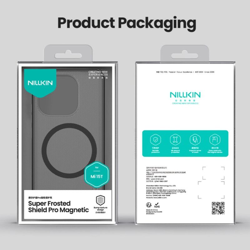 Deksel Xiaomi 15t Superfrostet Shield Pro Nillkin Beskyttelse Deksel