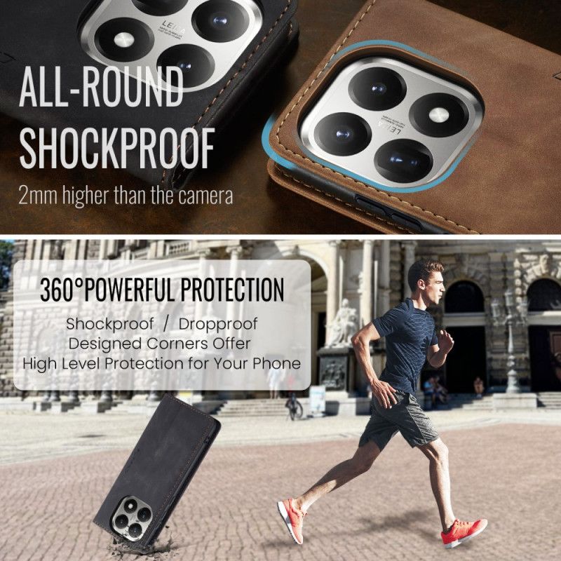 Folio Deksel Lær Xiaomi 15t Caseme