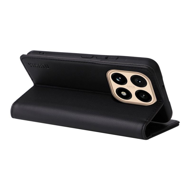 Folio Deksel Lær Xiaomi 15t Mobildeksel Matt Kunstskinn