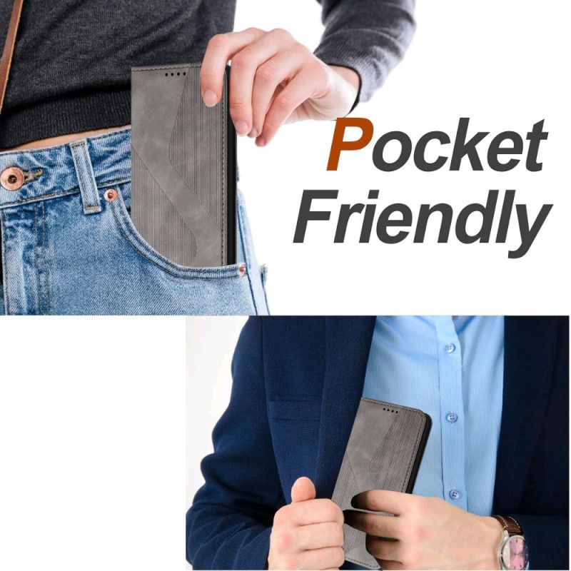 Folio Deksel Lær Xiaomi 15t Mobildeksel S-design