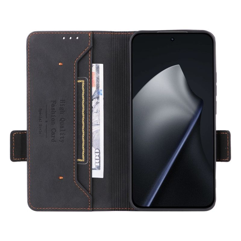 Folio Deksel Lær Xiaomi 15t Mobildeksel Tetro-design