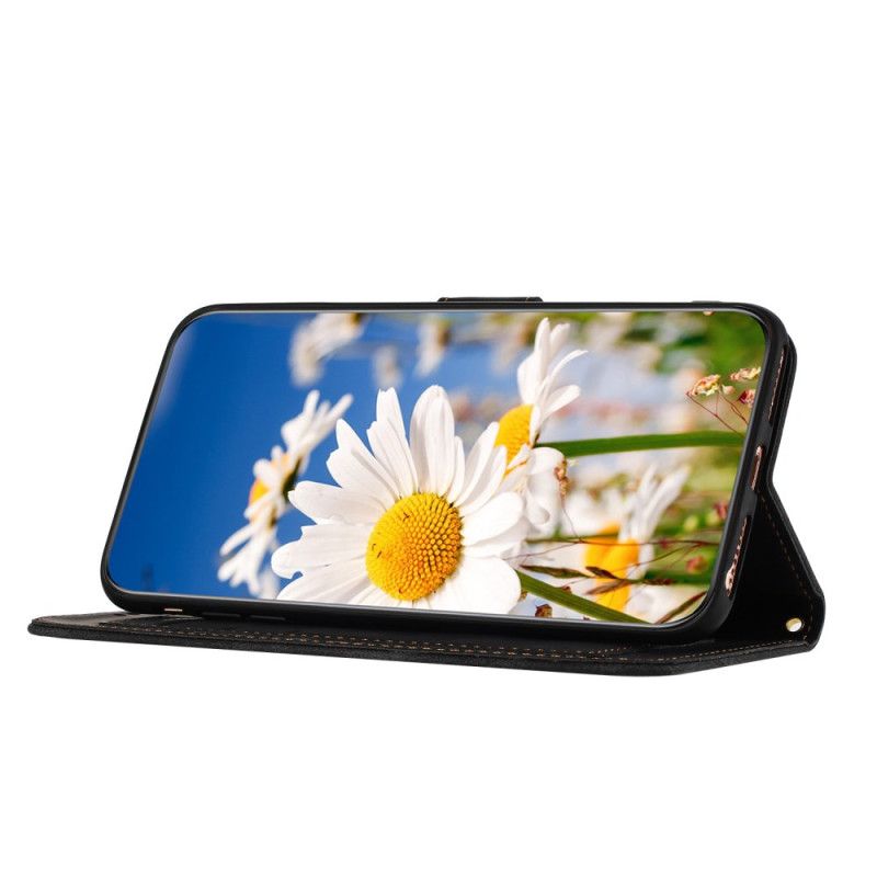 Folio Deksel Til Xiaomi 15t Blomsterdesign Med Stropp