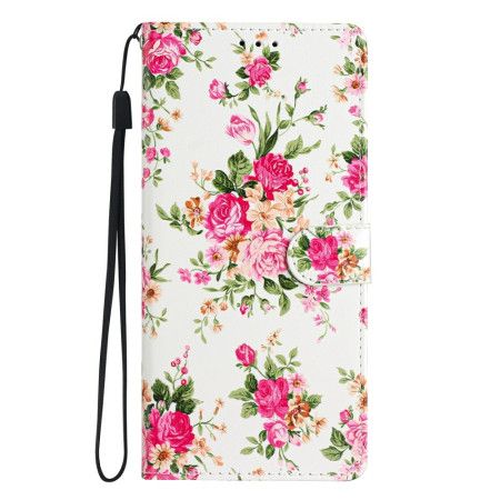 Folio Deksel Til Xiaomi 15t Frihetsblomster