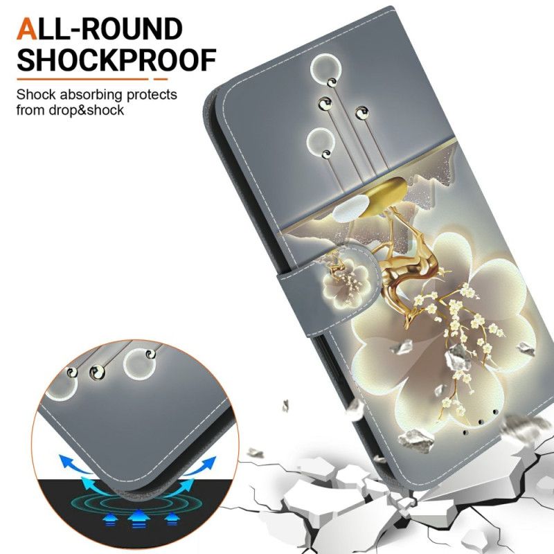 Folio Deksel Xiaomi 15t Hjortemønster Sika