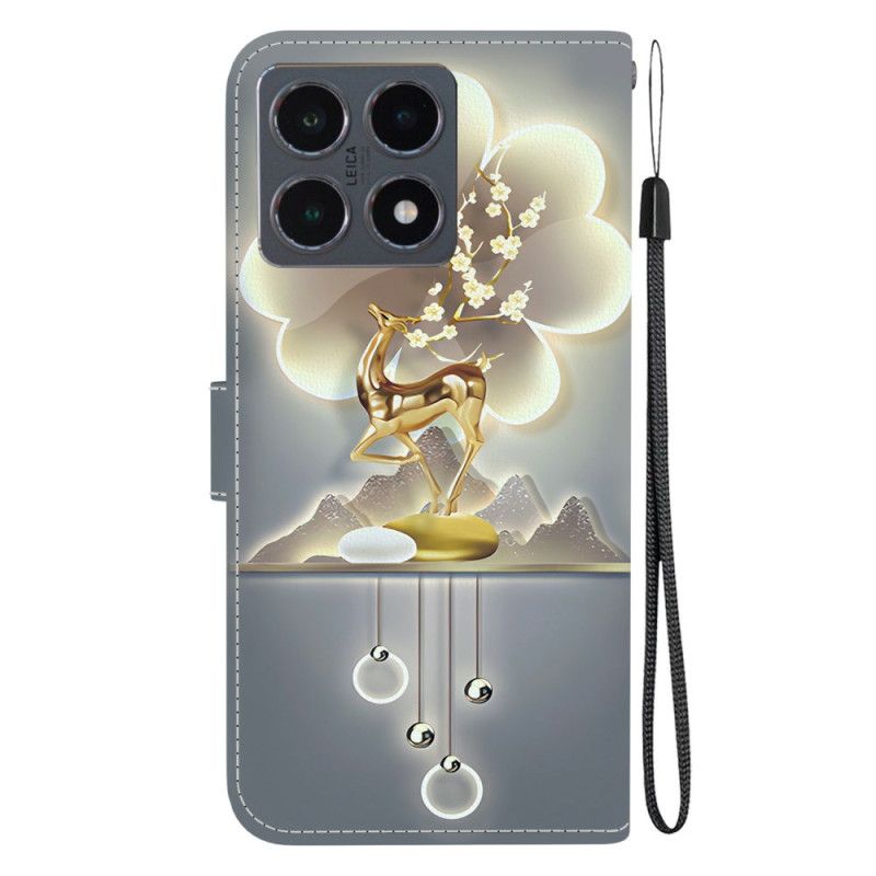 Folio Deksel Xiaomi 15t Hjortemønster Sika