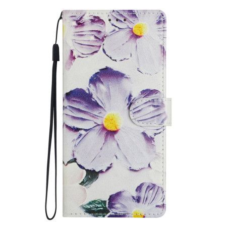 Folio Deksel Xiaomi 15t Lilla Blomster