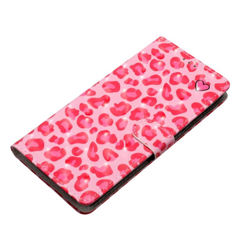 Folio Deksel Xiaomi 15t Rosa Leopardmønster