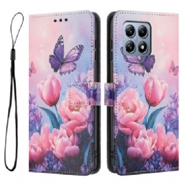 Folio Deksel Xiaomi 15t Rosa Tulipaner