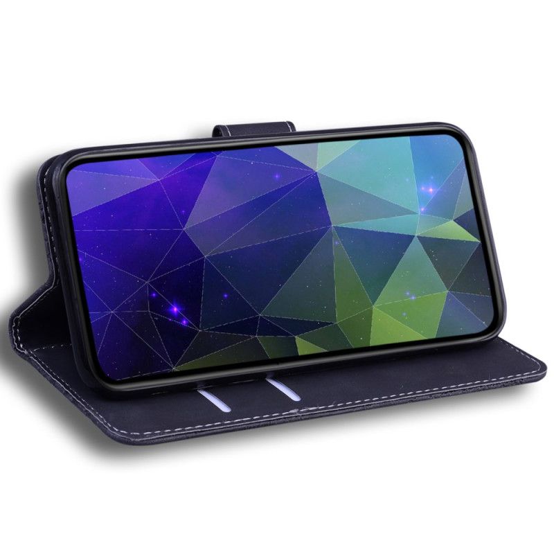 Folio Deksel Xiaomi 15t Semsket Skinndesign Beskyttelse Deksel