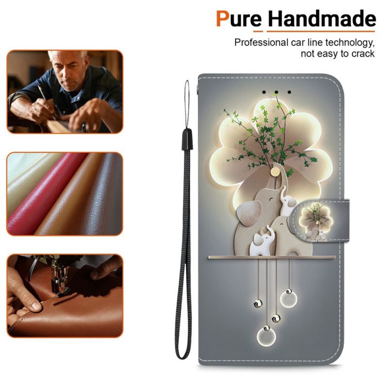 Folio Deksel Xiaomi 15t Tre Elefanter