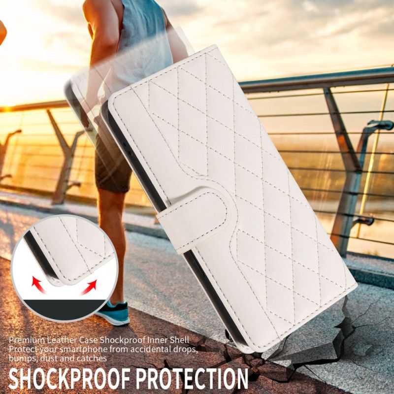 Folio Deksel Xiaomi 15t Vattert Med Stropp Og Skulderstropp Beskyttelse Deksel