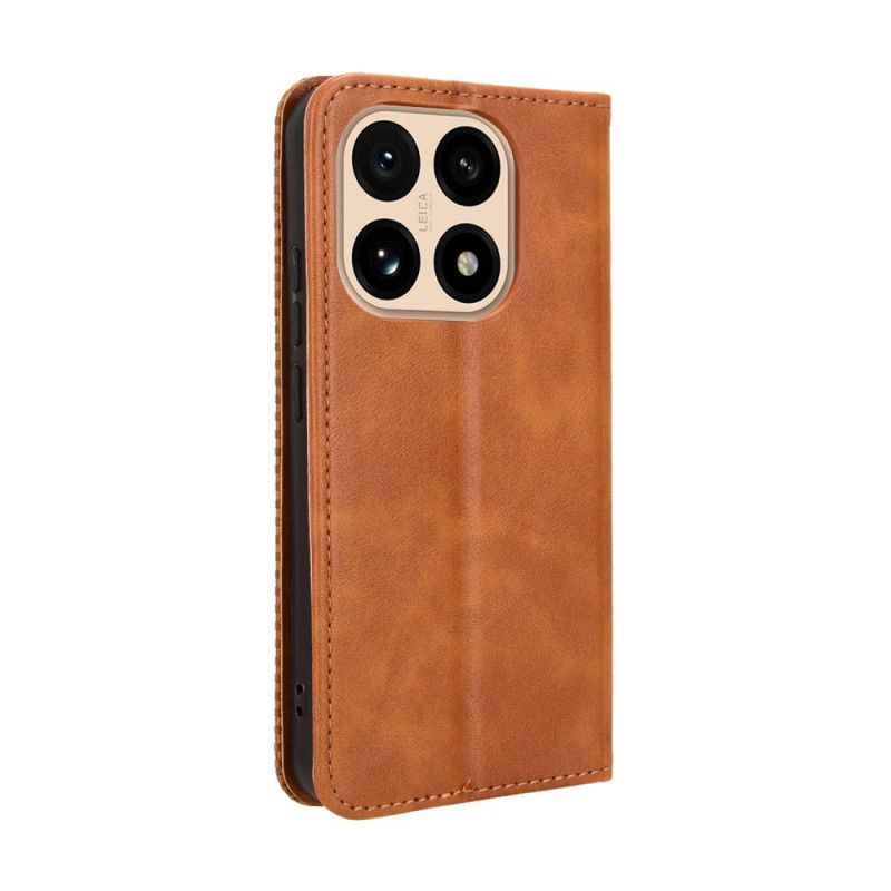 Folio Deksel Xiaomi 15t Vintage-detaljer