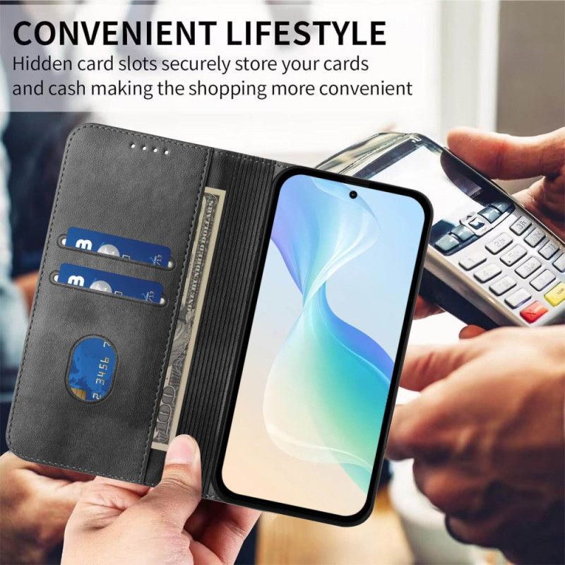 Folio Deksel Xiaomi 15t Vintage-lommebok