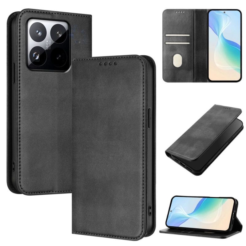 Folio Deksel Xiaomi 15t Vintage-lommebok