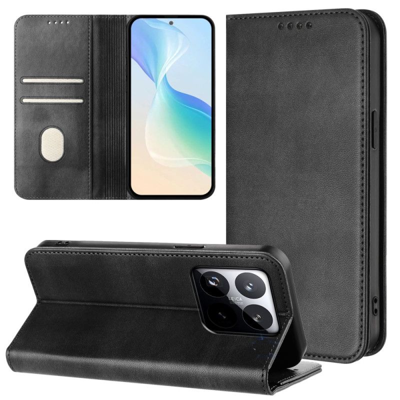 Folio Deksel Xiaomi 15t Vintage-lommebok