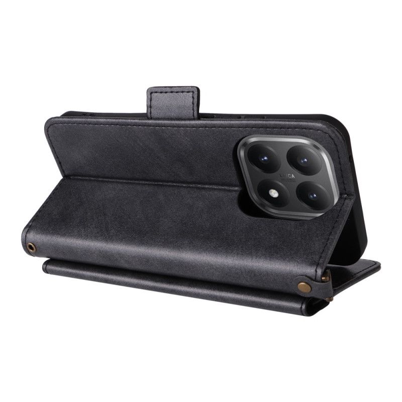 Folio Deksel Xiaomi 15t Vintage Med Skulderstropp