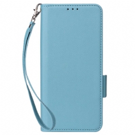 Lærdeksel Folio Deksel Xiaomi 15t Kunstlær Med Stropp