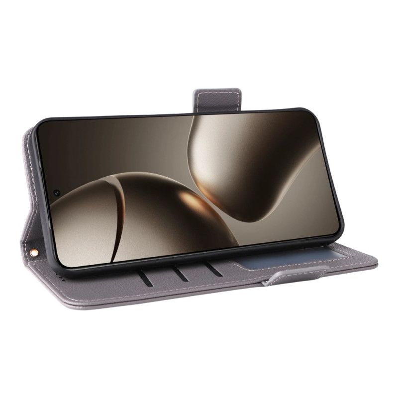 Lærdeksel Folio Deksel Xiaomi 15t Kunstlær Med Stropp