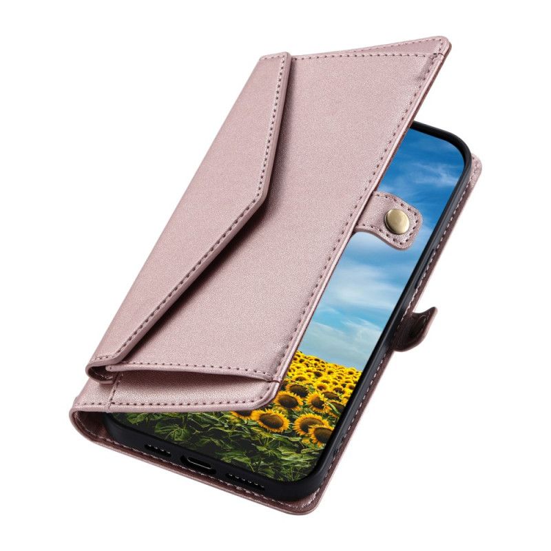 Lærdeksel Folio Deksel Xiaomi 15t Mobildeksel Clutch