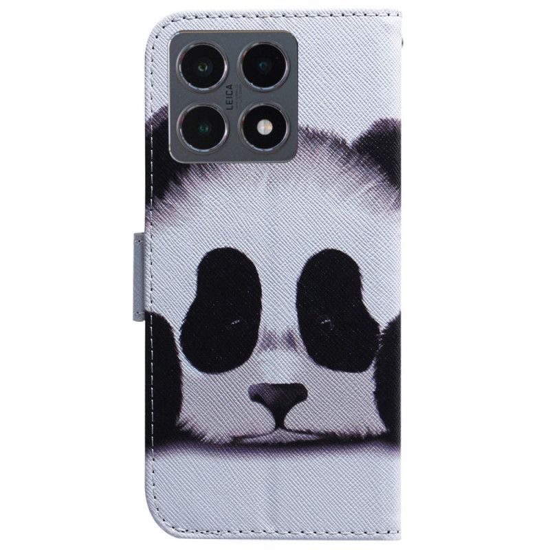 Lærdeksel Folio Deksel Xiaomi 15t Pandamotiv