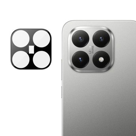 Linsebeskytter I Herdet Glass For Xiaomi 15t (svart Versjon)