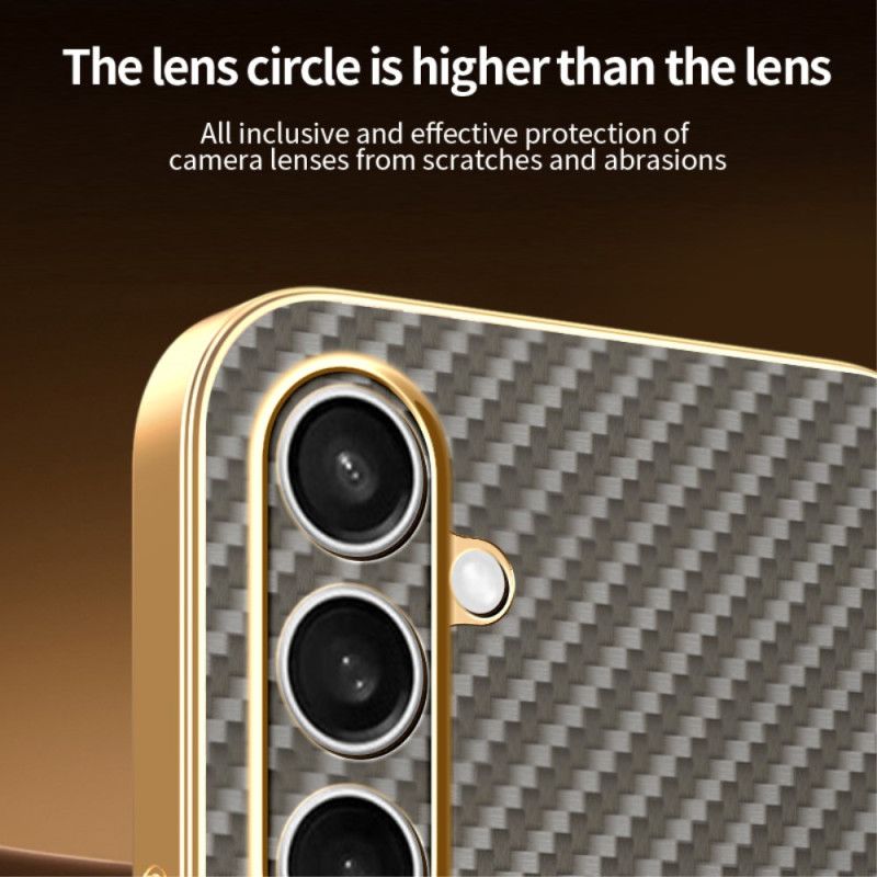 Deksel Samsung Galaxy S25 Fe Magsafe Karbonfiberdesign