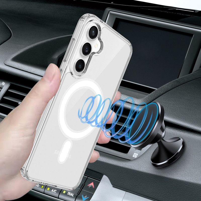 Deksel Samsung Galaxy S25 Fe Magsafe-kompatibel Gjennomsiktig