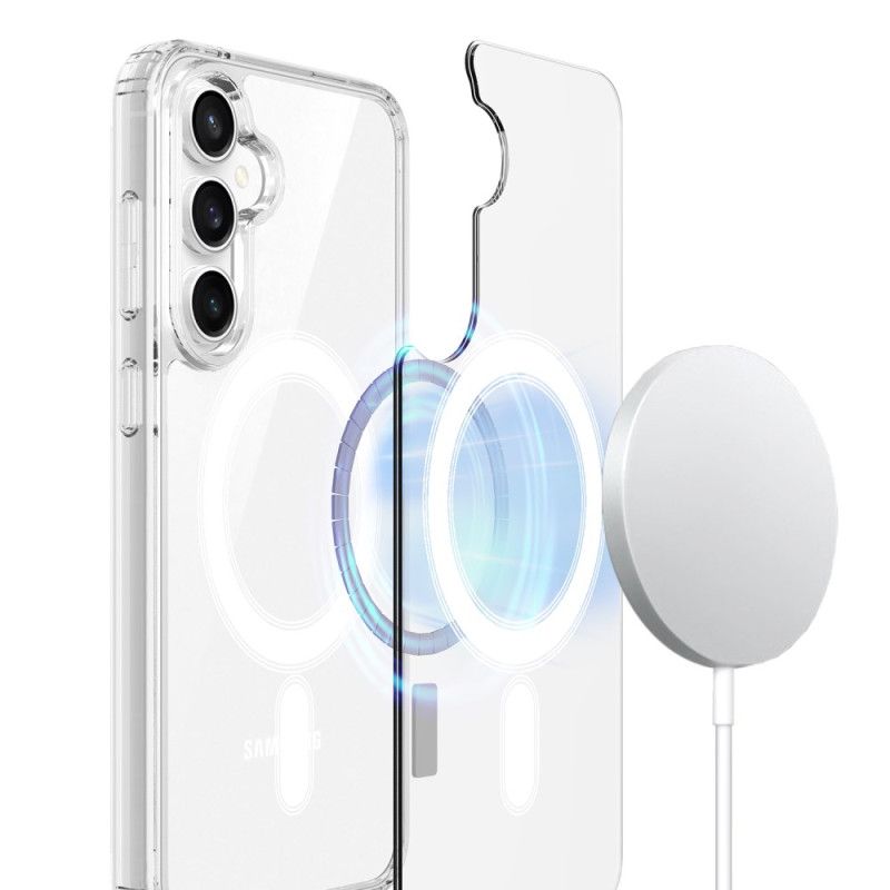 Deksel Samsung Galaxy S25 Fe Magsafe-kompatibel Gjennomsiktig