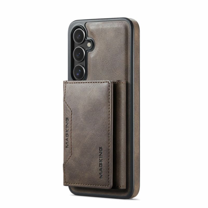 Deksel Samsung Galaxy S25 Fe Magsafe-kompatibel Magking Avtakbar Lommebok