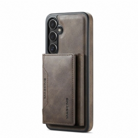 Deksel Samsung Galaxy S25 Fe Magsafe-kompatibel Magking Avtakbar Lommebok