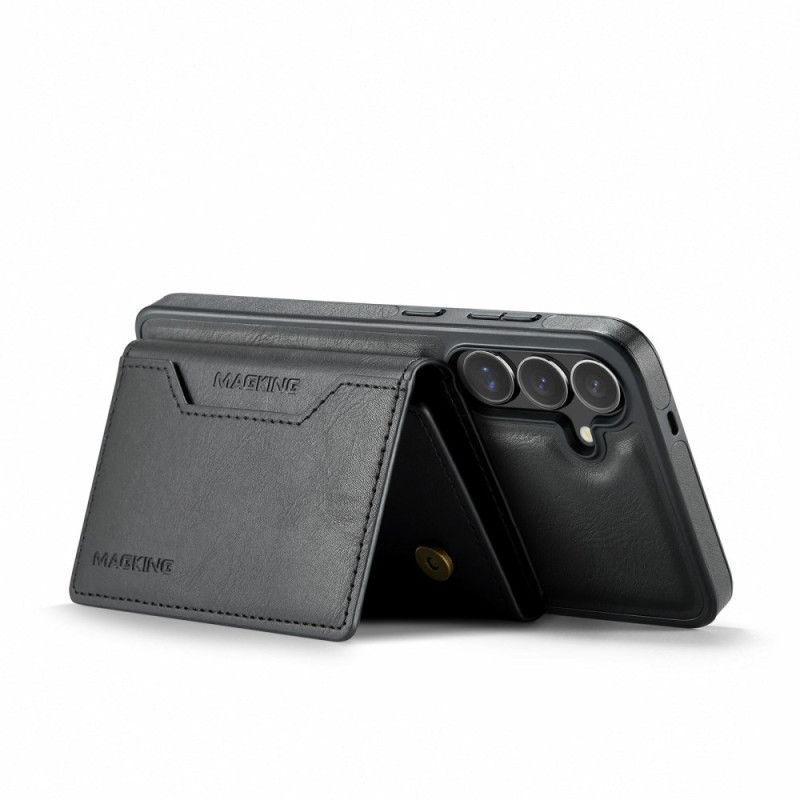 Deksel Samsung Galaxy S25 Fe Magsafe-kompatibel Magking Avtakbar Lommebok