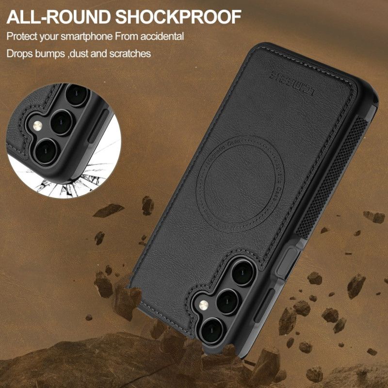 Deksel Samsung Galaxy S25 Fe Magsafe-kompatibel Skinnstil Beskyttelse Deksel