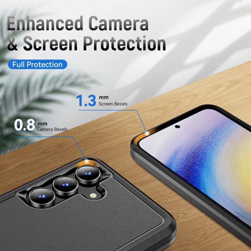 Deksel Samsung Galaxy S25 Fe Metalleffekt