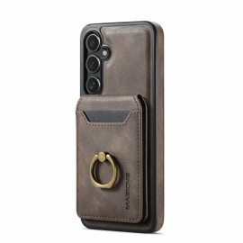 Deksel Samsung Galaxy S25 Fe Mobildeksel Avtakbar Magnetisk Kortholder