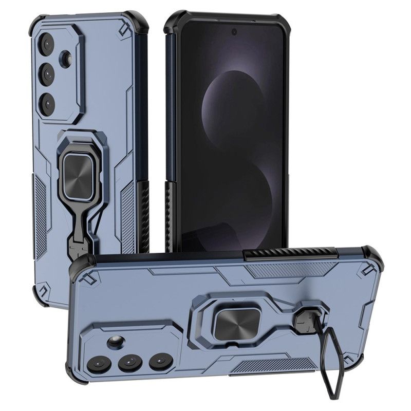 Deksel Samsung Galaxy S25 Fe Mobildeksel Innebygd 360-graders Stativ