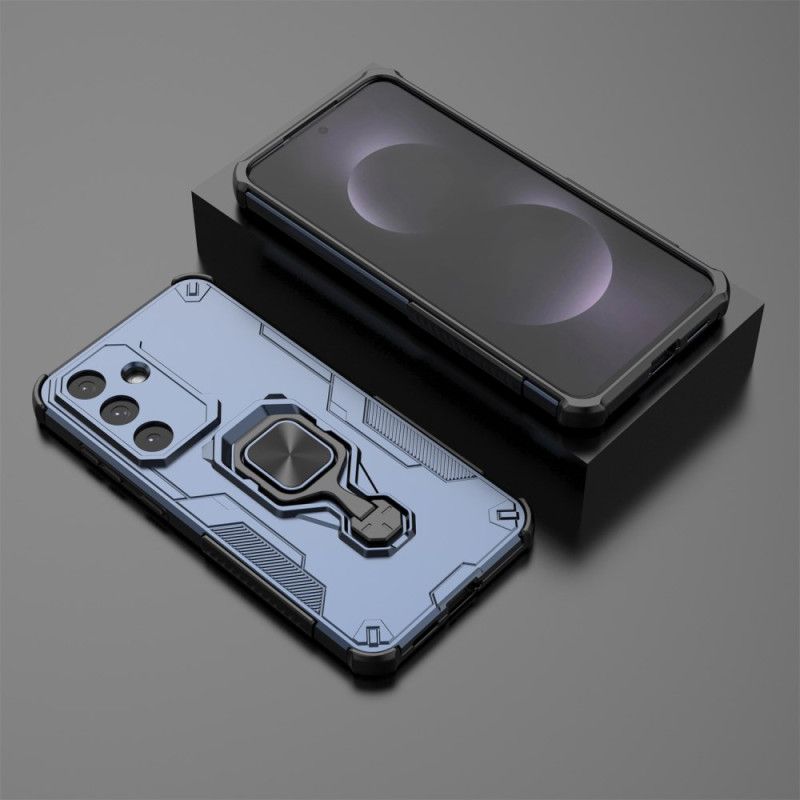 Deksel Samsung Galaxy S25 Fe Mobildeksel Innebygd 360-graders Stativ