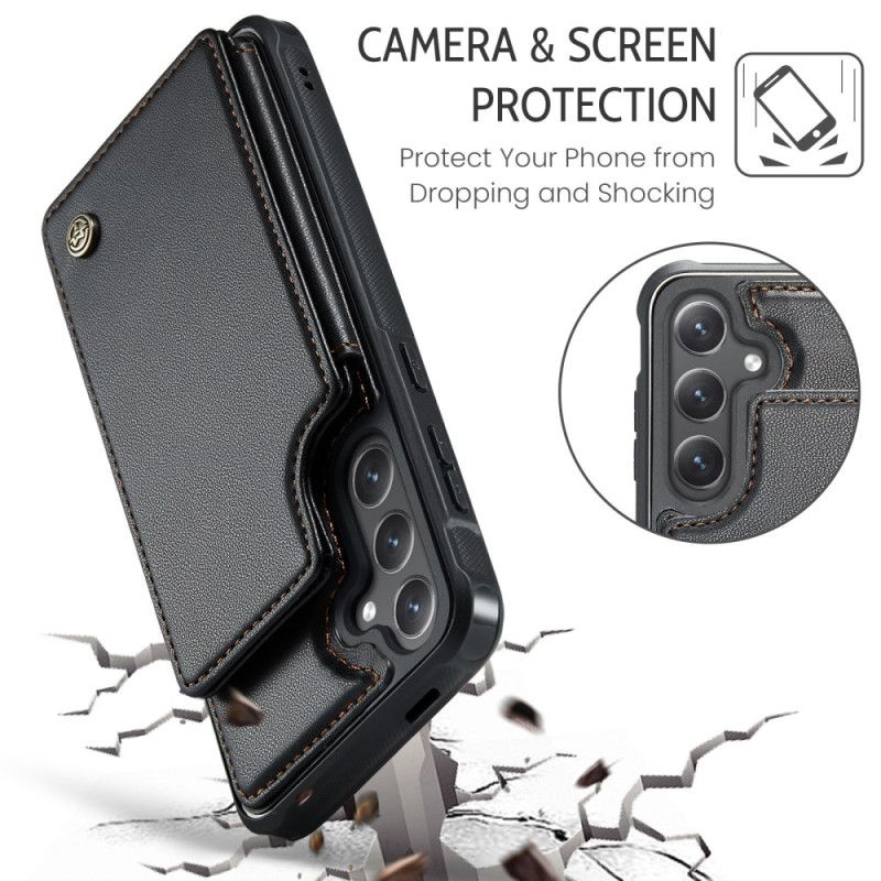 Deksel Samsung Galaxy S25 Fe Mobildeksel Lommebok Med Rfid-lås